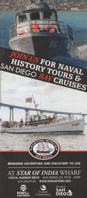 Maritime Museum of San Diego brochure thumbnail