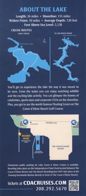 Lake Coeur d'Alene Cruises brochure thumbnail