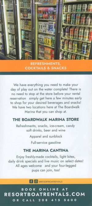 Coeur d' Alene Boardwalk Marina brochure thumbnail