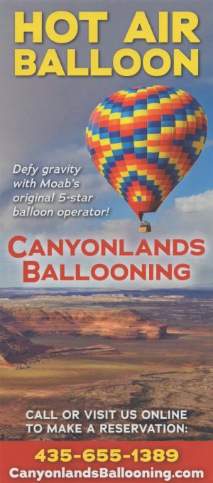 Canyonlands Ballooning brochure thumbnail