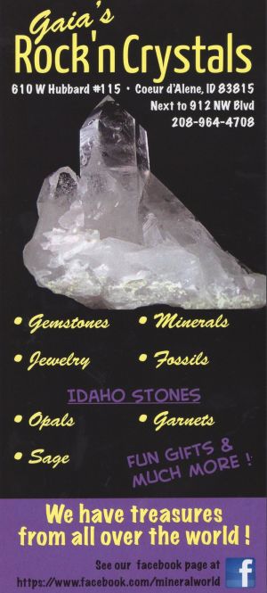 Gaia Rock n' Crystal brochure thumbnail