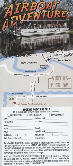 New Orleans Ghost Adventures brochure thumbnail
