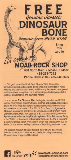 Moab Rock Shop brochure thumbnail