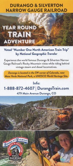 Durango Silverton Train brochure thumbnail