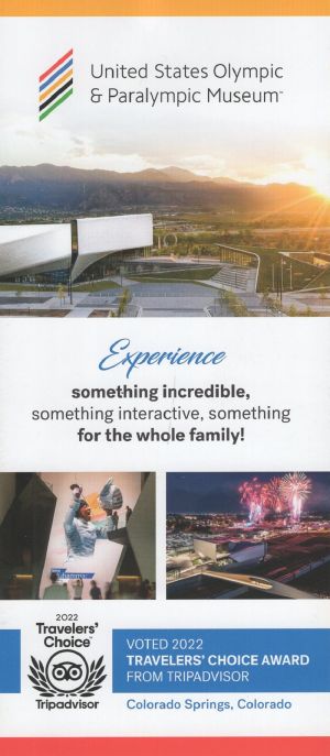 US Olympic & Paralympic Museum brochure thumbnail