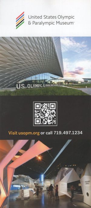 US Olympic & Paralympic Museum brochure thumbnail