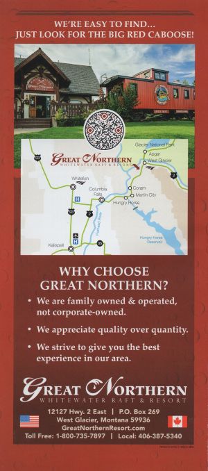 Great Northern River Guides brochure thumbnail