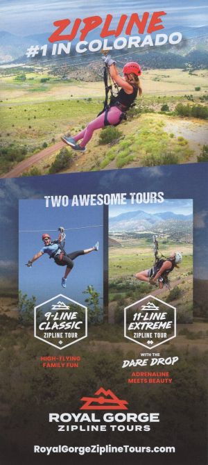Royal Gorge Rafting brochure thumbnail
