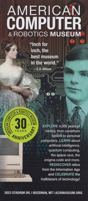 American Computer Museum brochure full size