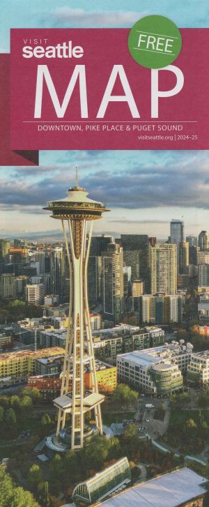 Visit Seattle Map brochure thumbnail