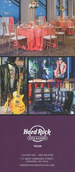 Hard Rock Casino Tulsa brochure thumbnail