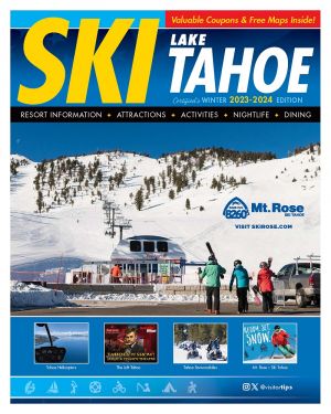 Lake Tahoe Winter Visitor Fun Map brochure thumbnail