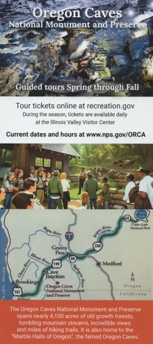 Oregon Caves and Chateau brochure thumbnail