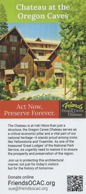 Oregon Caves and Chateau brochure thumbnail