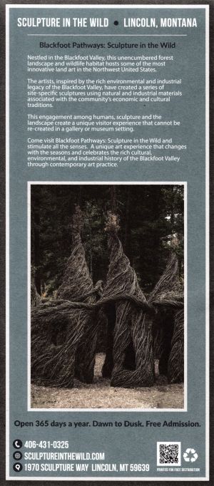 Sculpture in the Wild brochure thumbnail