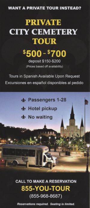 City and Cemetery Tour #2 brochure thumbnail