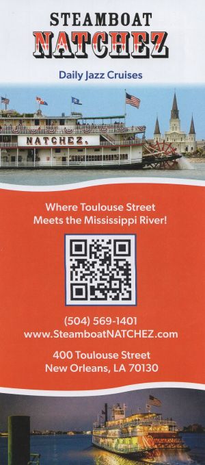 Steamboat Natchez Cruises brochure thumbnail