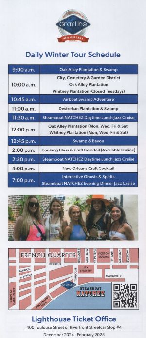 Steamboat Natchez Cruises brochure thumbnail