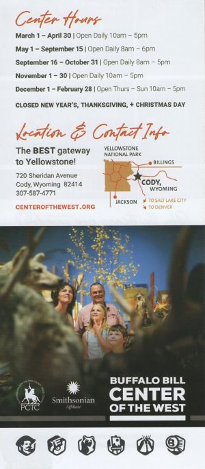 Buffalo Bill Center of the West brochure thumbnail