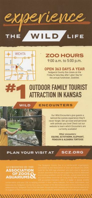 Sedgwick County Zoo brochure thumbnail