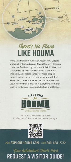 Houma Louisiana Your Passport To Adventure brochure thumbnail