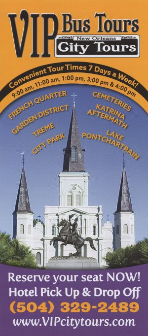 New Orleans VIP Tours brochure thumbnail