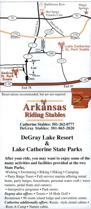 Arkansas Riding Stables brochure thumbnail