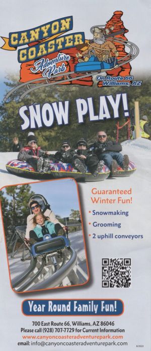 Canyon Coaster Adventure Park brochure thumbnail