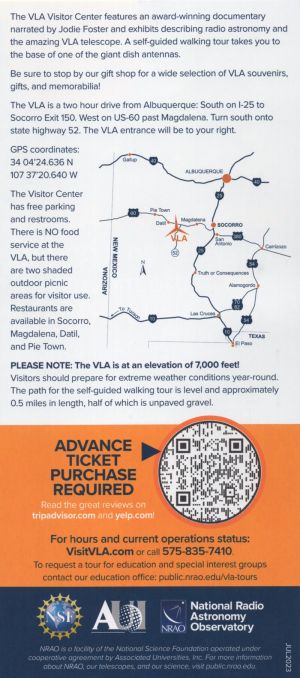 Very Large Array brochure thumbnail