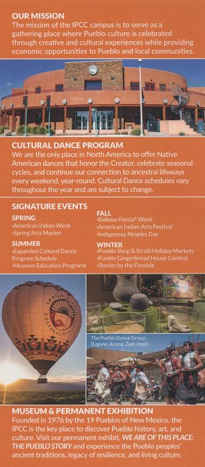 Indian Pueblo Cultural Center brochure thumbnail