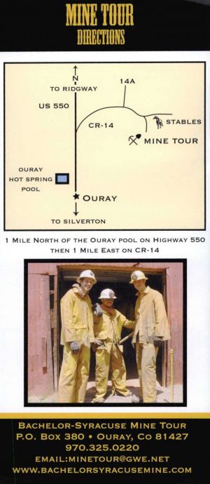 Bachelor Syracuse Mine Tours brochure thumbnail
