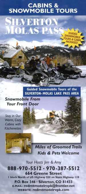 Red Mountain Motel/RV brochure thumbnail