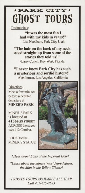 Park City Ghost Tours brochure thumbnail