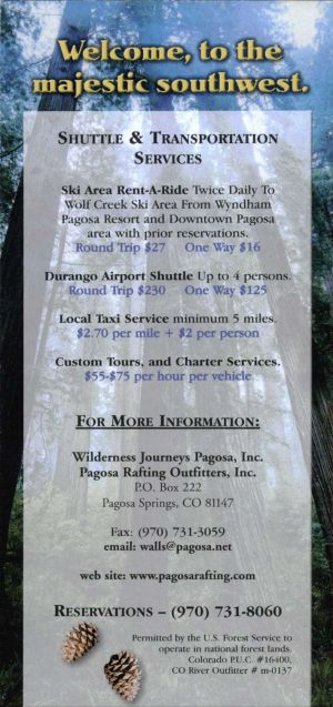 Wilderness Journeys brochure thumbnail