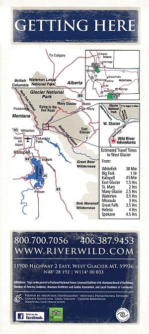 Wild River Adventures brochure thumbnail