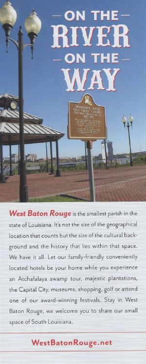 West Baton Rouge CVB brochure thumbnail