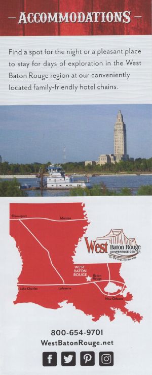 West Baton Rouge CVB brochure thumbnail