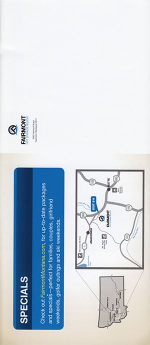 Fairmont Hot Springs Resort brochure thumbnail