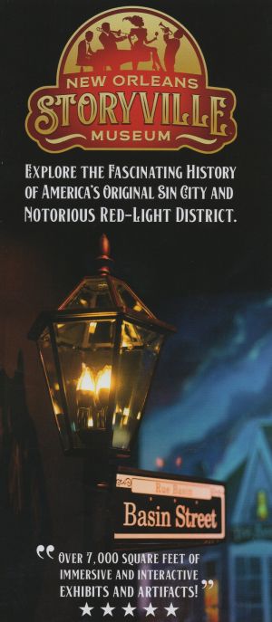 New Orleans Storyville Museum brochure thumbnail