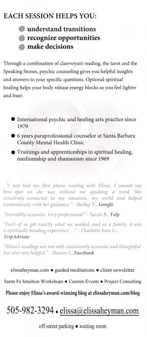 Psychic Counseling and Spiritual Healing brochure thumbnail