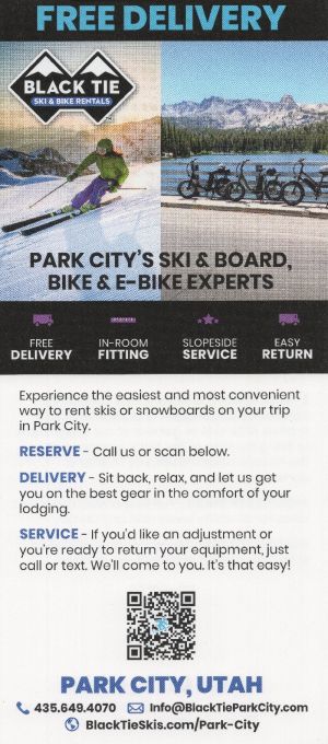 Black Tie Ski Rental brochure thumbnail