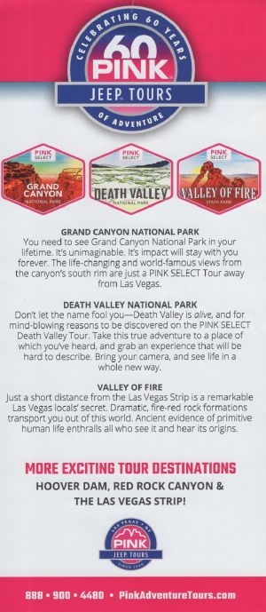 Pink Jeep Las Vegas brochure thumbnail