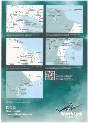 NorthLink Ferries to Orkney & Shetland brochure thumbnail
