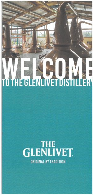 Glenlivet Distillery brochure full size