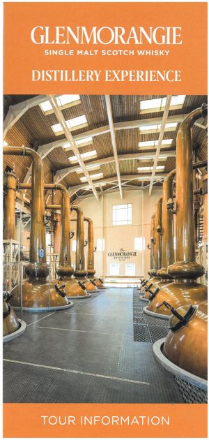 Glenmorangie Distillery brochure full size