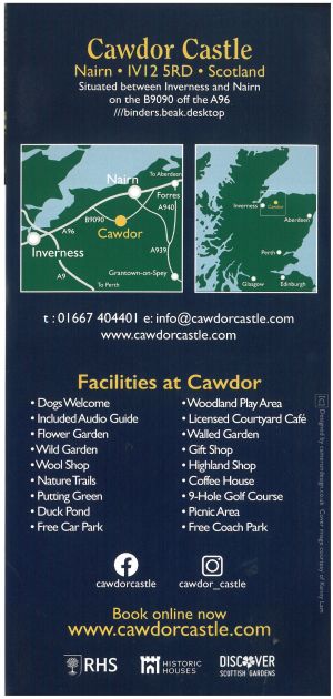 Cawdor Castle & Gardens brochure full size
