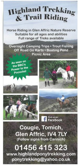 Highland Trekking & Trail Riding brochure thumbnail