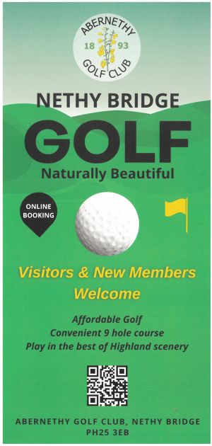 Abernethy Golf Club brochure full size