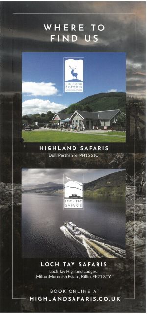 Highland Safaris & Red Deer Centre brochure thumbnail
