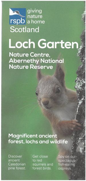 RSPB Loch Garten brochure full size